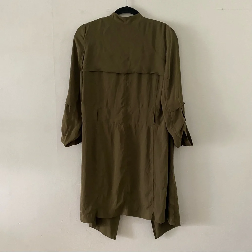 Babaton Flowy Trench Coat - Picture 5 of 9